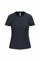 Dames T-shirt iDeal Basic Brand 190 Navy